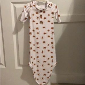 Caden lane 0-3 tie gown